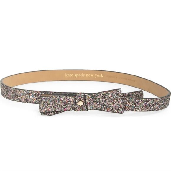 Kate Spade Glitter Bow Belt‎